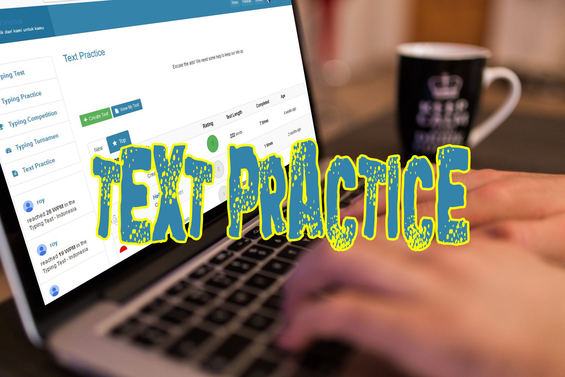 Text Practice